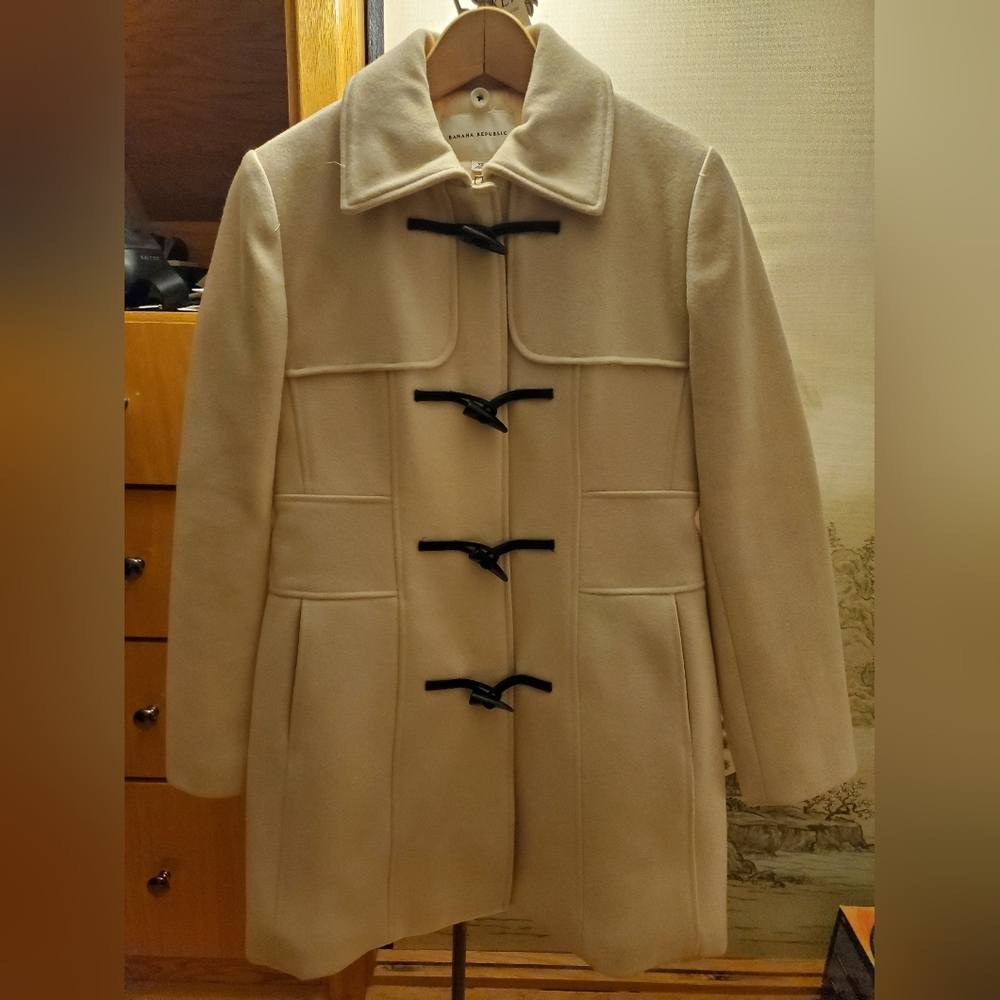 Banana republic women wool coat